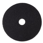 3M Low-Speed Stripper Floor Pad 7200, 20in Diameter, Black, PK5 7200